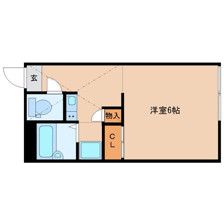 郡山駅 徒歩13分 2階の物件間取画像